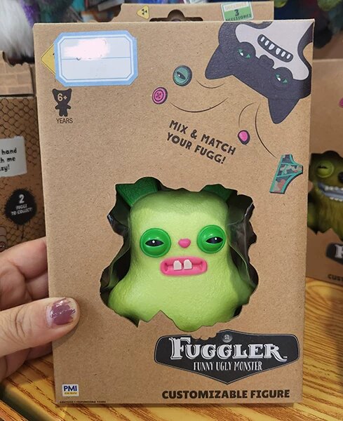 Fuggler Tooth Monster Интерлокинг Серия Сумасшедший Кролик Коллекционная фигурка, 10 см