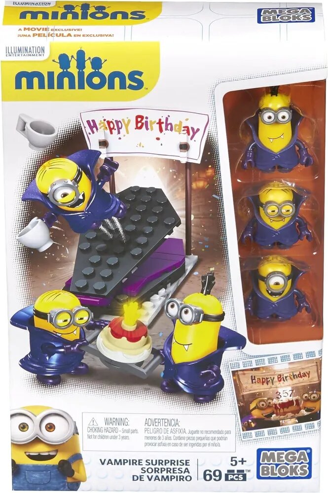 Mega Bloks & Despicable Me-Игрушечная малая скульптура (Вышло из печати),10,#CNF55