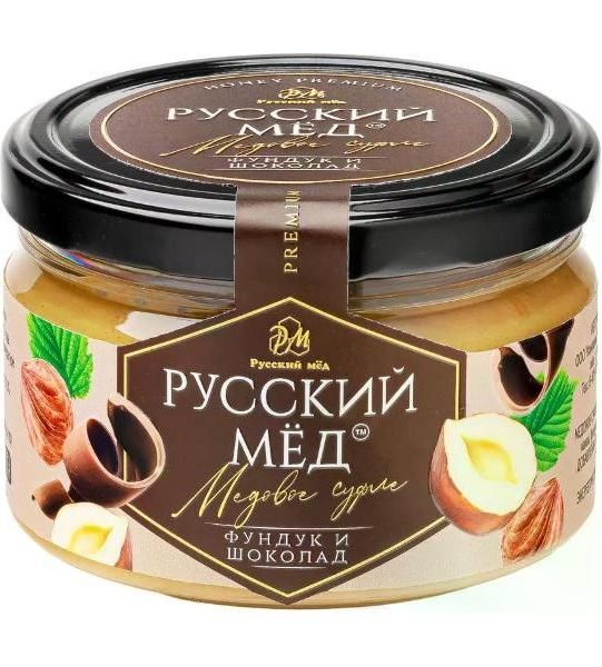 Медовое суфле фундук и шоколад 240 мл