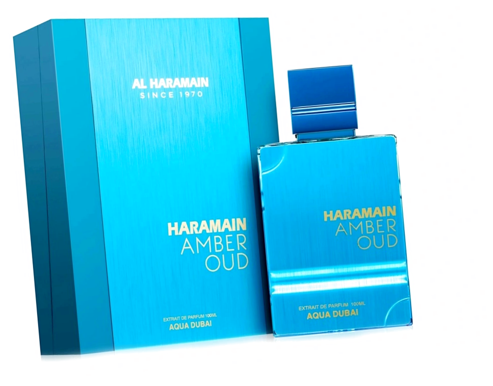 Унисекс парфюм Аль Харамейн Амбер Уд Аква Дубаи 100 мл / Amber Oud Aqua Dubai