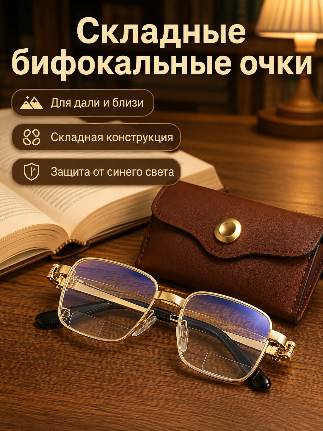 AHZ Лупа 4.0-кратная, диаметр: 50 мм
