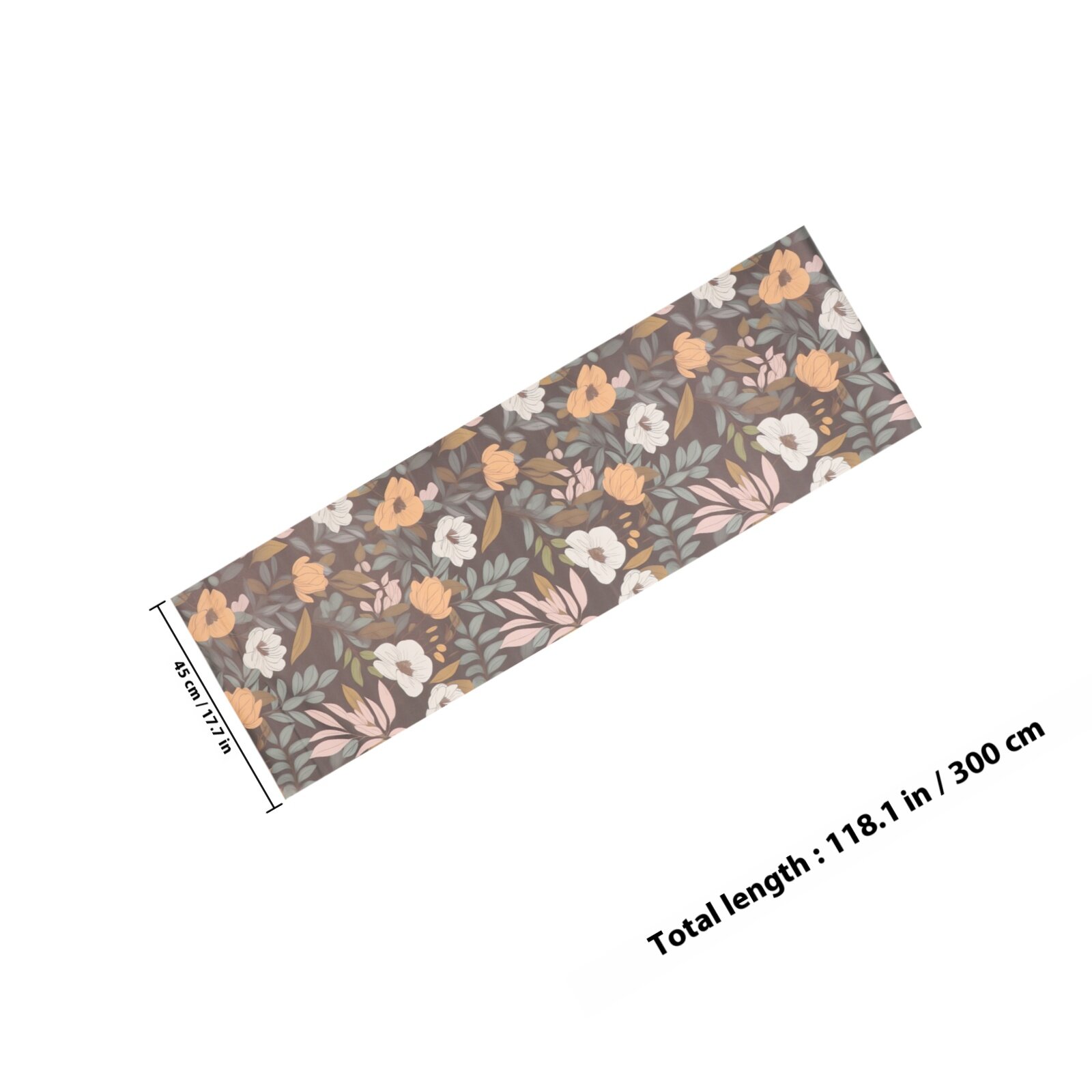 Обои С Adhesive Дизайн Растительный Узор 1 Rol 300.00X45.00X0.10Cm