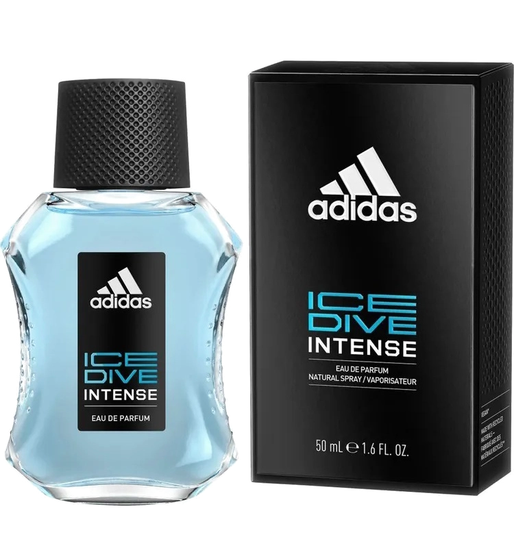 Парфюмерная вода Adidas Ice Dive Intense мужская 50 мл флакон - Адидас Айс Дайв Интенс