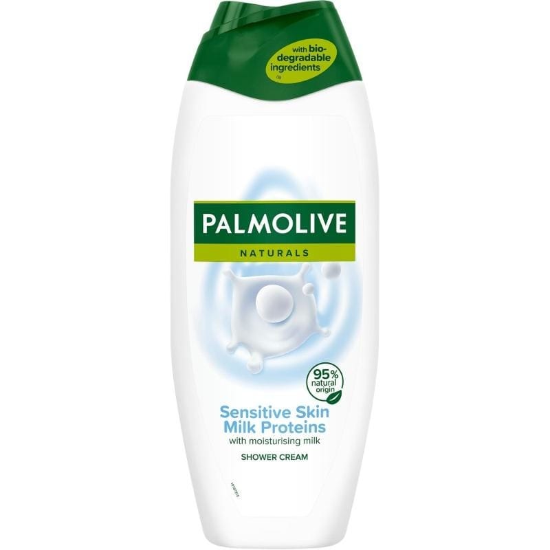 Средство для душа Palmolive Naturals для чувствительной кожи с молочными протеинами, 500 мл