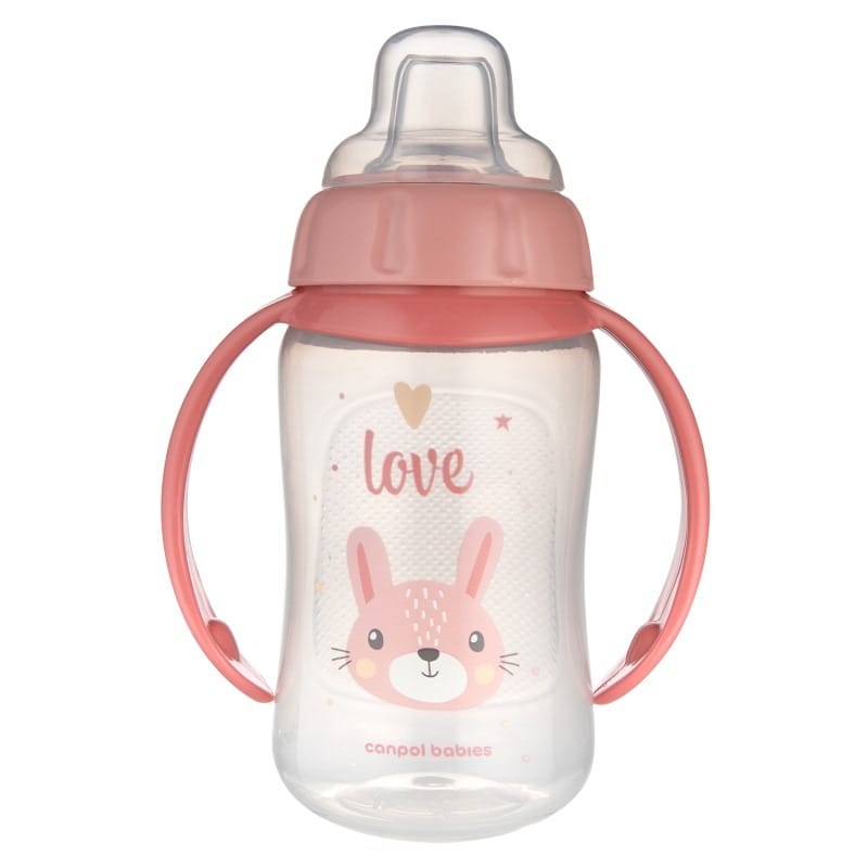 Кружка Canpol babies Cute Animals, розовый, 320 мл