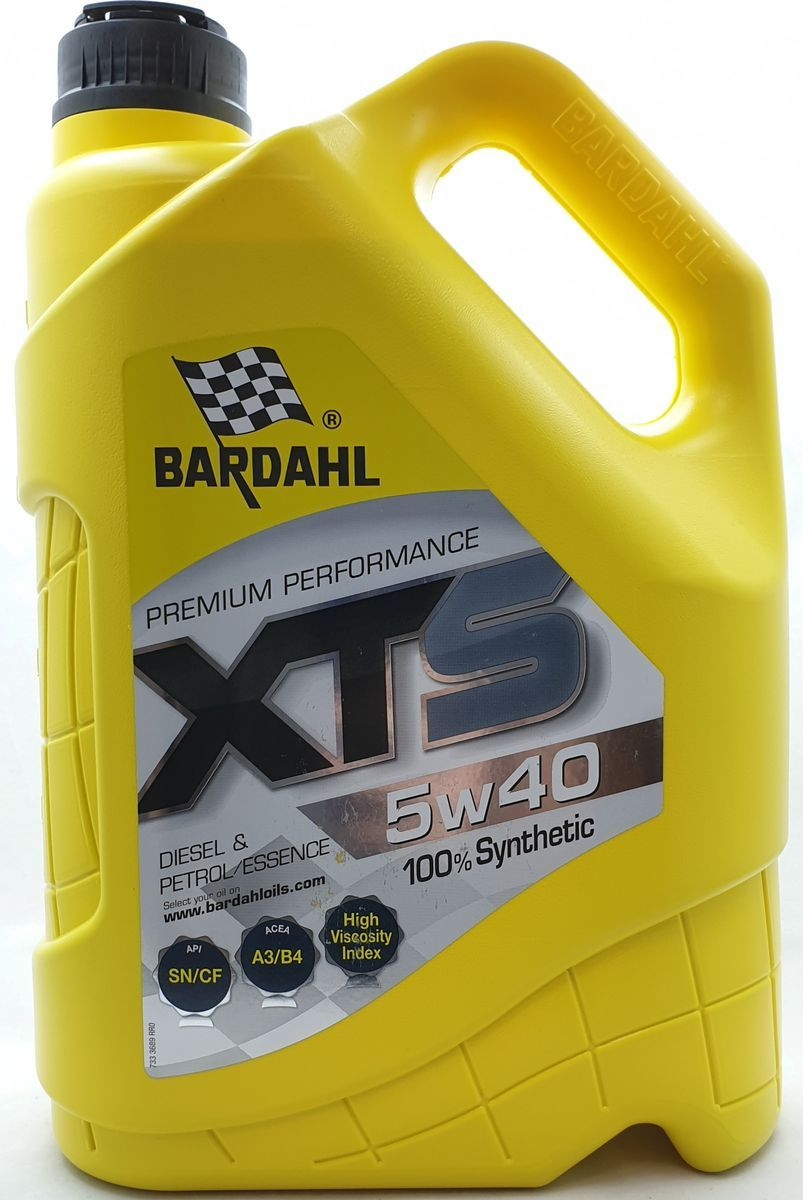 Масло моторное синтетическое Bardahl XTS 5W40 5 л 36893