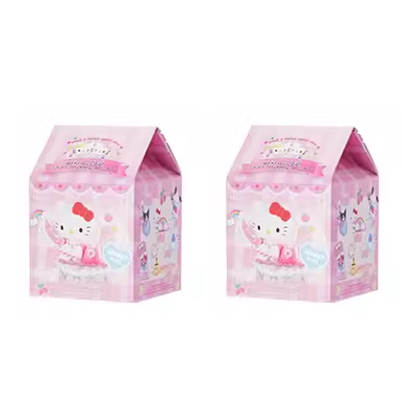 Оригинальная фигурка Miniso Hello Kitty 50-й юбилей серии Блайнд бокс коллекционная игрушка для детей 2 шт