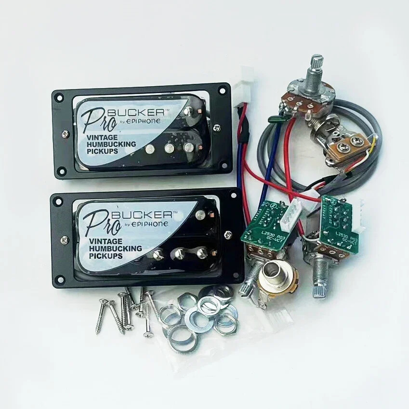 Новый ProBucker LP Alnico 5 толкающий-тянущий 2V1T с проводкой звукосниматель Epiphne