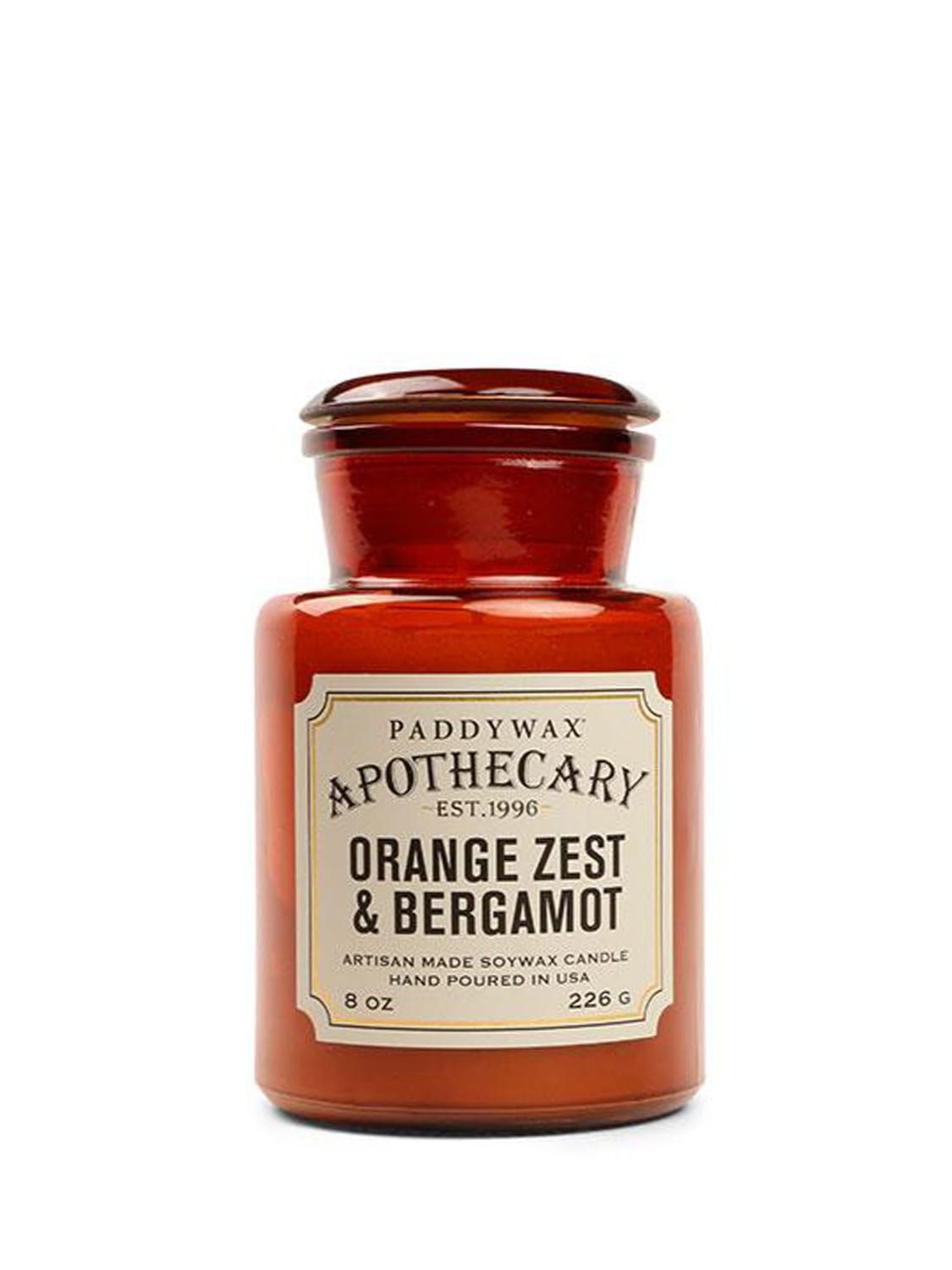PADDYWAX Свеча ароматическая "ORANGE ZEST & BERGAMOT" 12,7 см х 7,6 см 1 шт