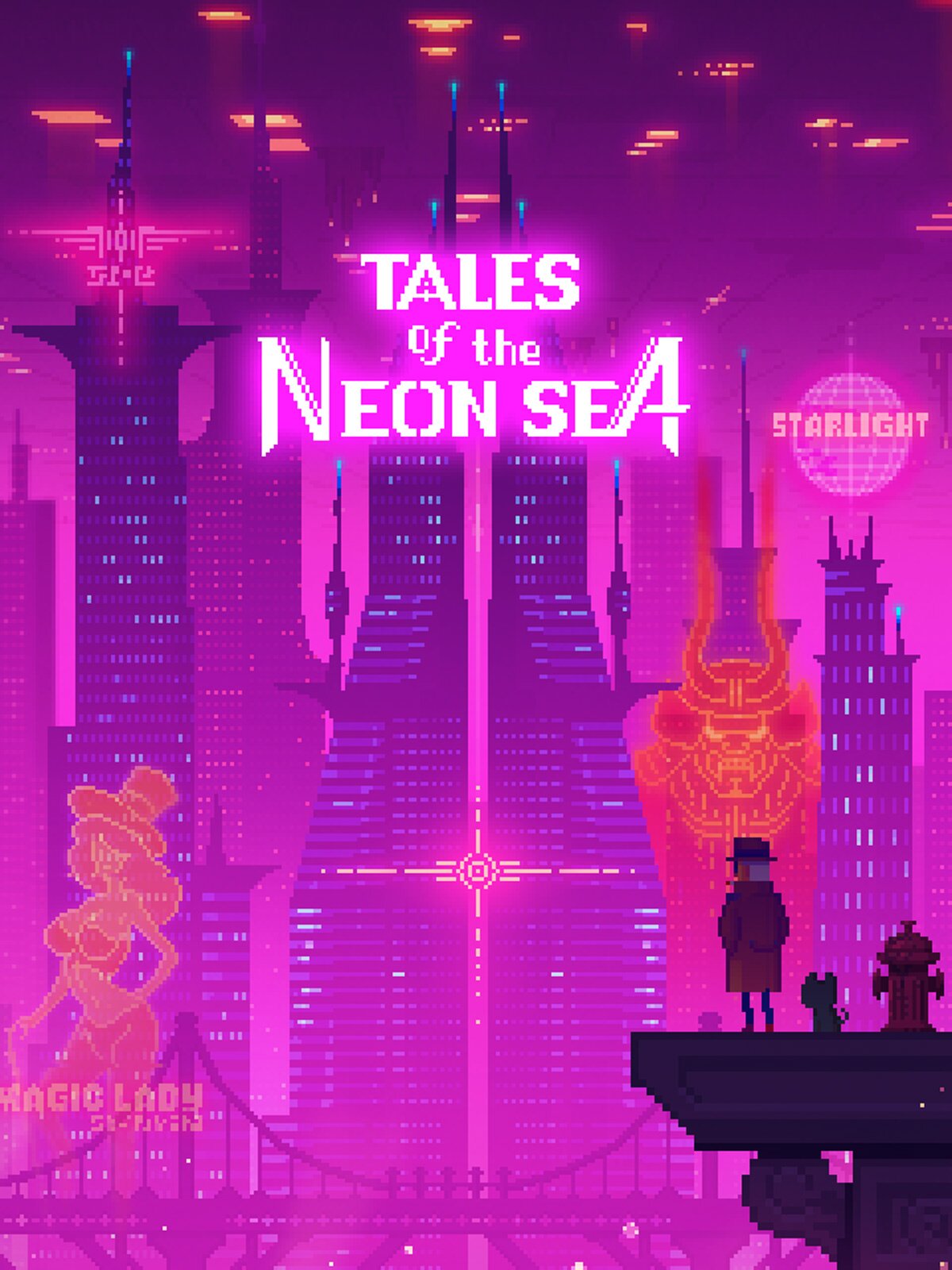 Игра Tales of the Neon Sea, ключ активации Steam, PC, Thermite Games