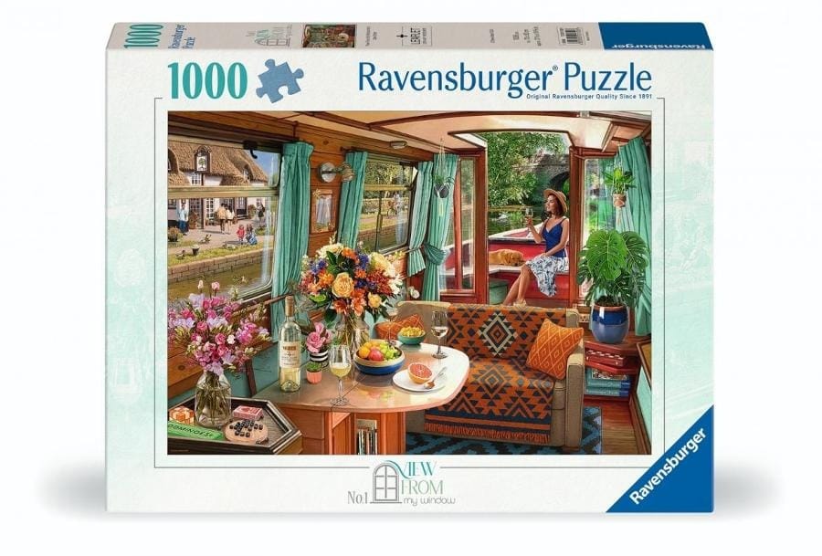 Пазл Ravensburger Canal Boat, 1000 элементов