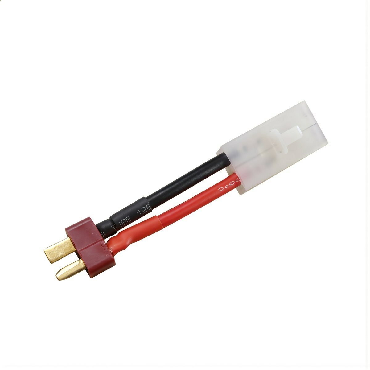 Переходной кабель T-разъем на Tamiya для RC моделей аккумуляторов зарядки 14AWG надёжный провод с изоляцией подходит для дронов машин, Мужской T-разъем на женский Tamiya