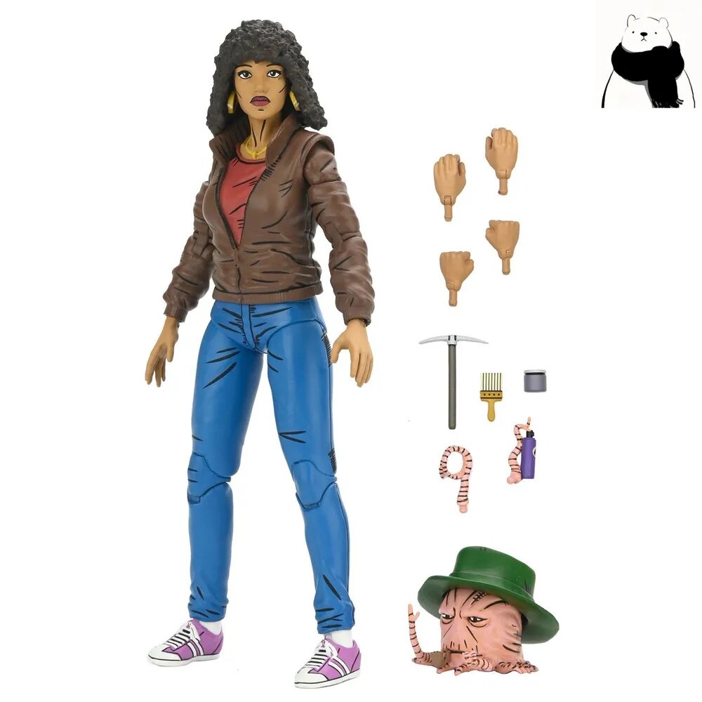 Коллекционная фигурка Черепашки Ниндзя Эйприл О'Нил NECA 54508 EASTMAN AND LAIRD'S TEENAGE MUTANT NINSA TURTLES APRIL O'NEIL(VERSION 2) 18 CM