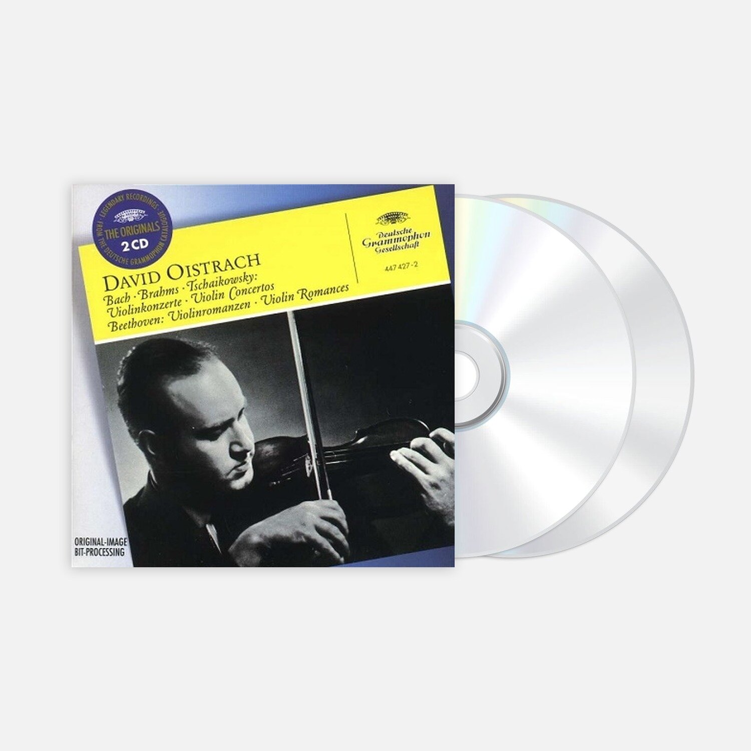 Музыка CD David Oistrakh - Bach Brahms Tschaikowsky: Violinkonzerte Violin Concertos / Beethoven: Violinromanzen Violin Romances