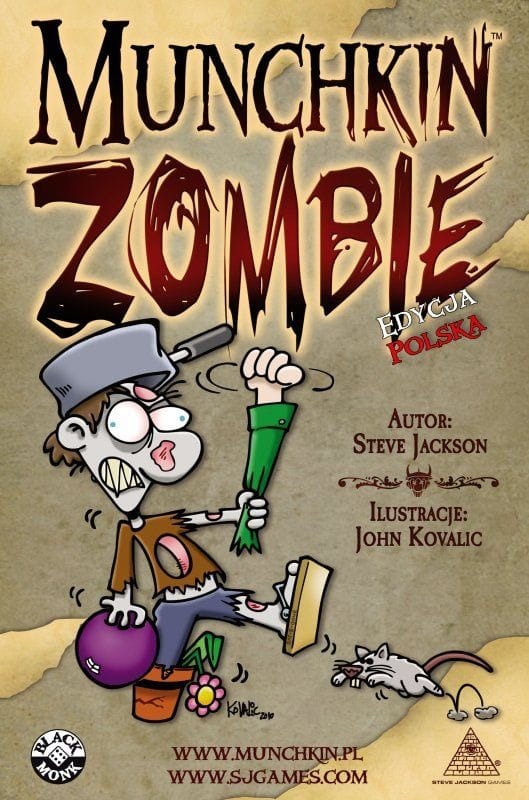 Настольная игра Black Monk Munchkin Zombie, зеленый