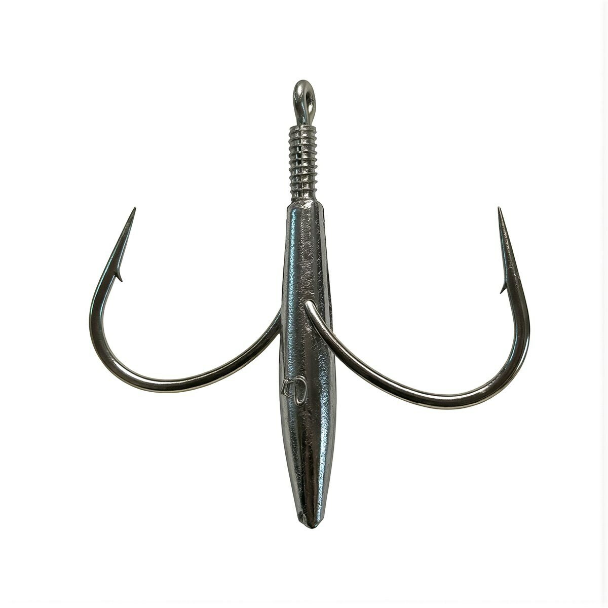 Тройной рыболовный крючок весом 70 грамм из прочного сплава ручная заточка граней предотвращает зацепление за дно для всех видов рыбалки, 40 грамм