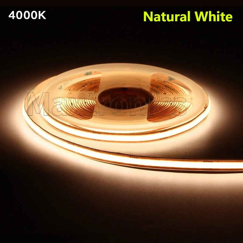Светодиодная лента SAGE LU MEI 12/24В 5м 528leds/м 2pin Wire Natural, 24V