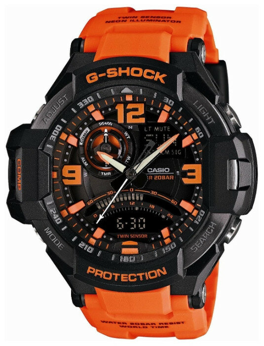 Наручные часы CASIO G-Shock, черный — фото 1