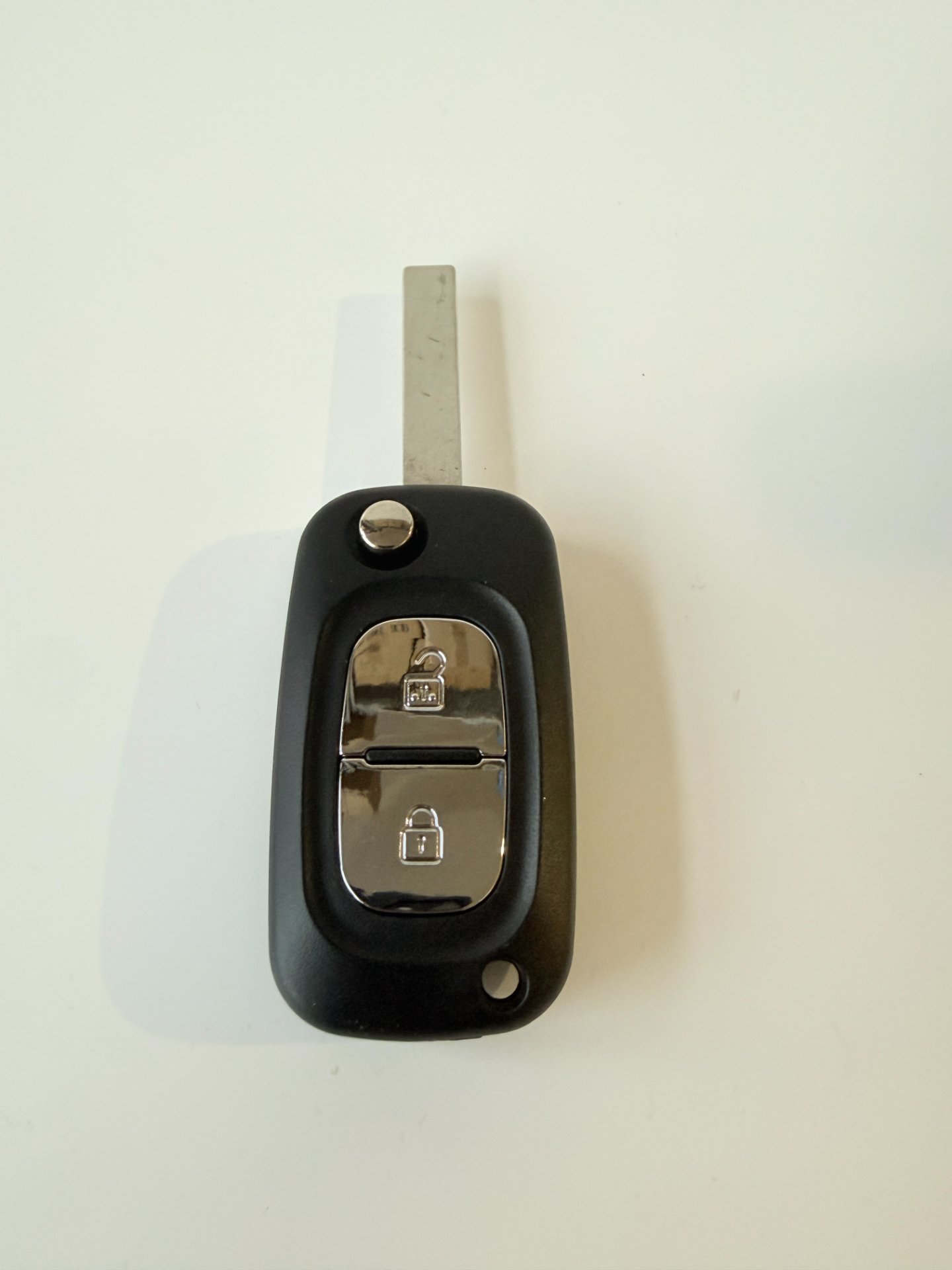 Корпус ключа 2 кнопки Renault Megane, Fluence, Clio, Kangoo, Modus, FS-RENAULT-07 HU83