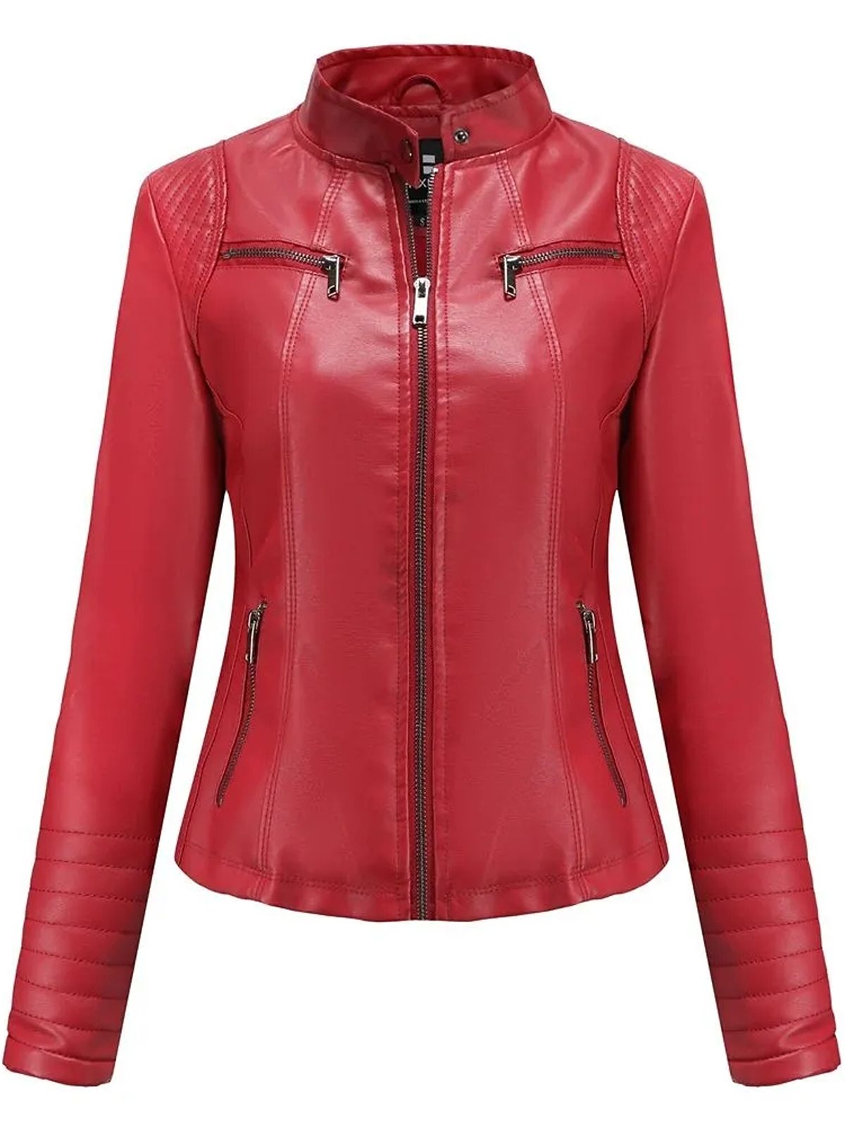 Куртка , размер 42, fiery red