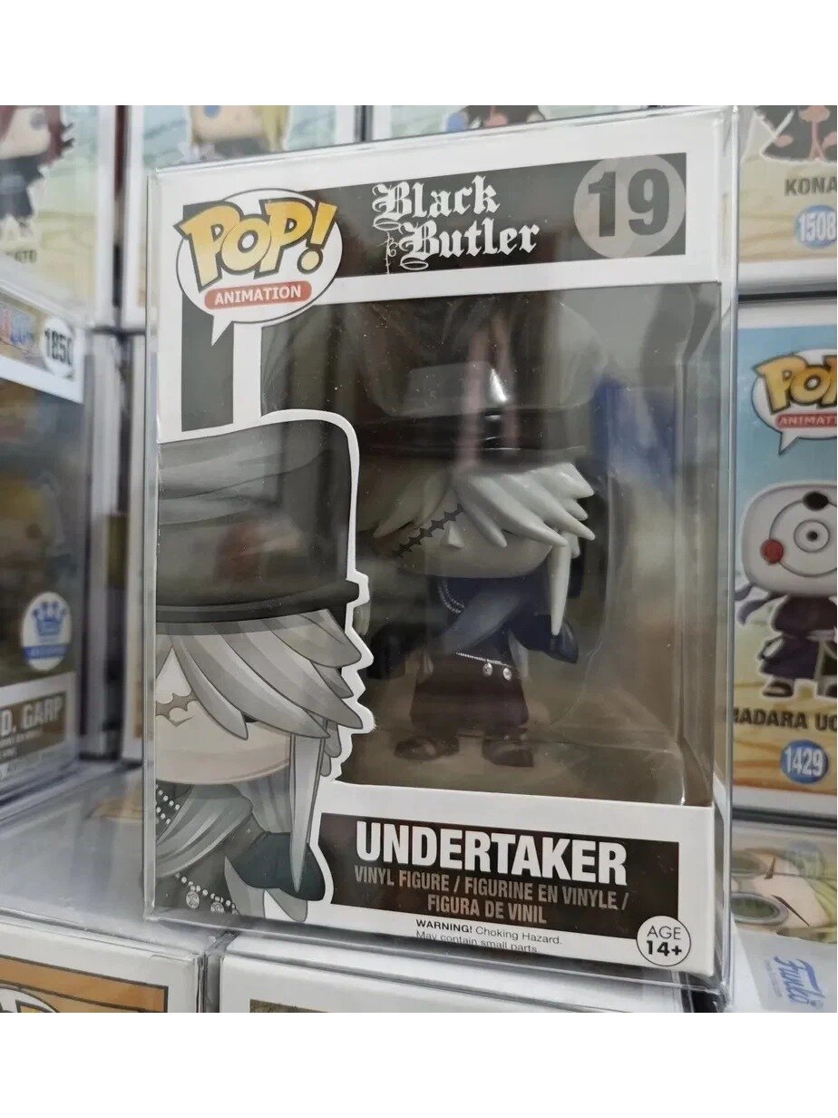Фигурка Funko Pop Темный дворецкий (Kuroshitsuji): Гробовщик (Undertaker) и Грелл Сутклифф (Grell Sutcliff) #19