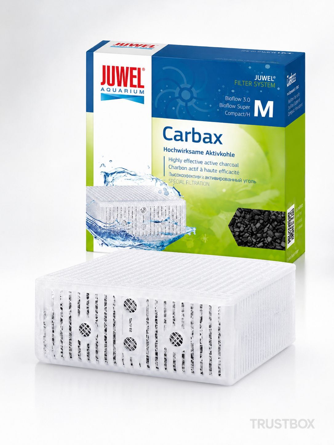 JUWEL Carbax M, активированный уголь для фильтра Bioflow 3.0 M, 1 шт
