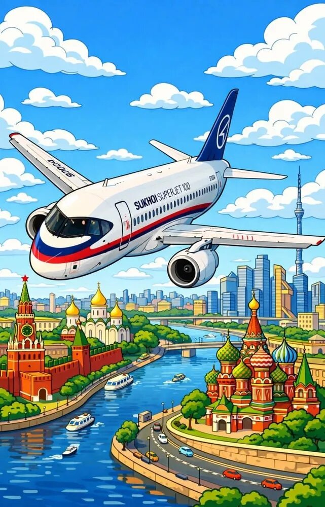 Алмазная Картина "самолет" 5D Круглый Бриллиант 50х70 См