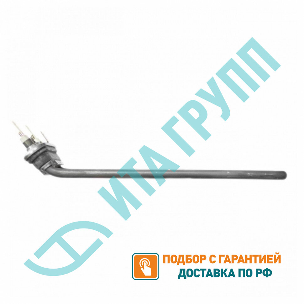 ТЭН 1900W для стиральной машины Bosch, Siemens с отверстием под датчик, 182704i