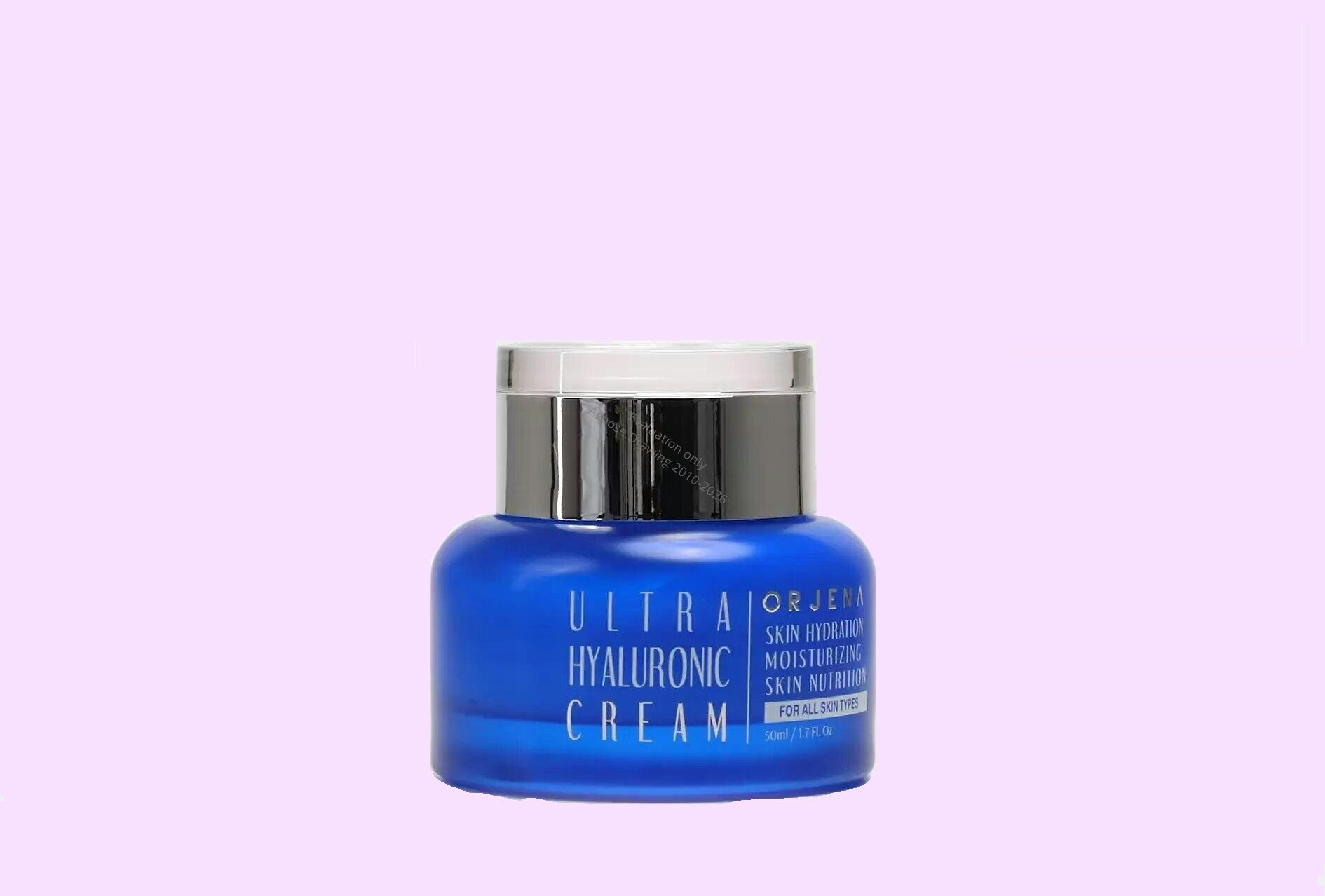Крем ORJENA ULTRA HYALURONIC, для всех типов кожи, 11 типов гиалуроновой кислоты, 50 мл