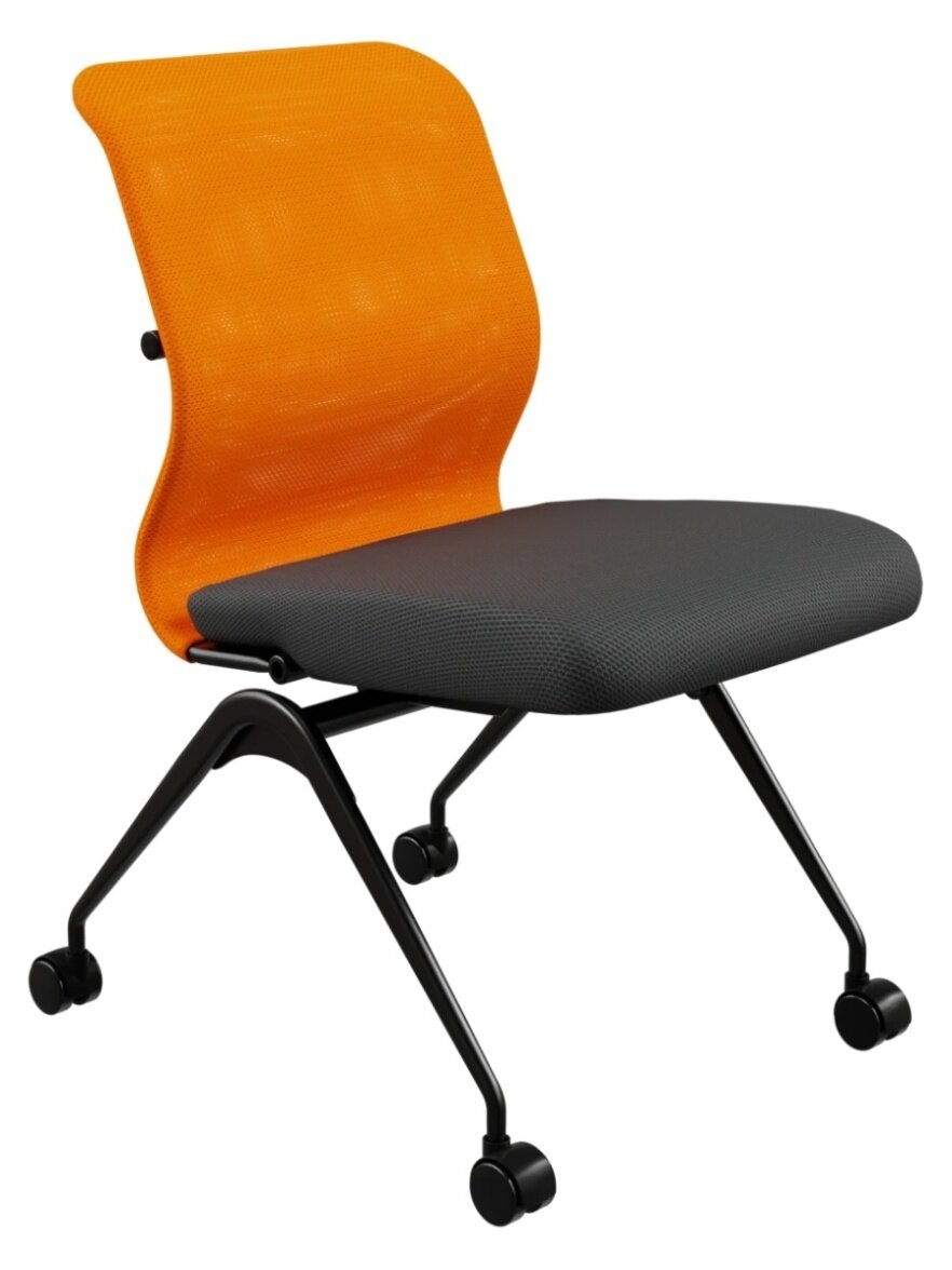 Кресло офисное Ergolife Sit 8 M4-8 - X2+UMF(X1) /Uh00/Wh00(F56. W01) Оранжевый-Черный