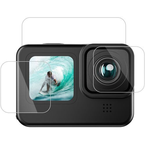 Защитное закаленное стекло 9H для камер GoPro Hero 11/ 10/ 9