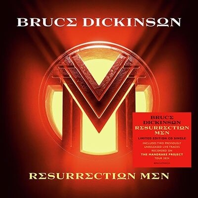 Музыка CD Bruce Dickinson - Resurrection Men (CD, Single, Limited Edition, 2024)