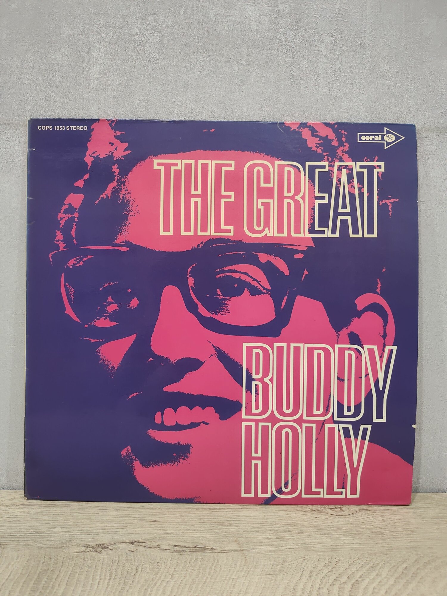 Buddy Holly - The Great Buddy Holly (Германия, 1971 год), Виниловая пластинка, LP