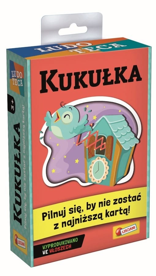 Настольная игра Lisciani Ludoteca, карточные игры Kuku ka для детей, разноцветный