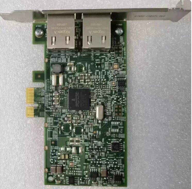 Двухпортовая гигабитная сетевая карта MXRSDF BCM95720A PCIE X1 светлый синий