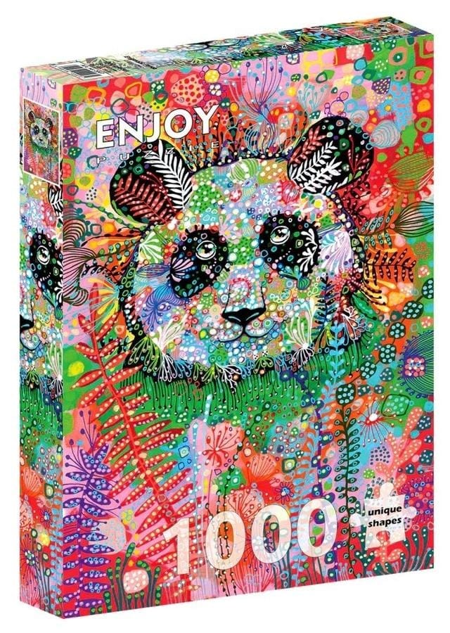 Пазл Enjoy Загадочная панда, 1000 элементов, 68x48 см