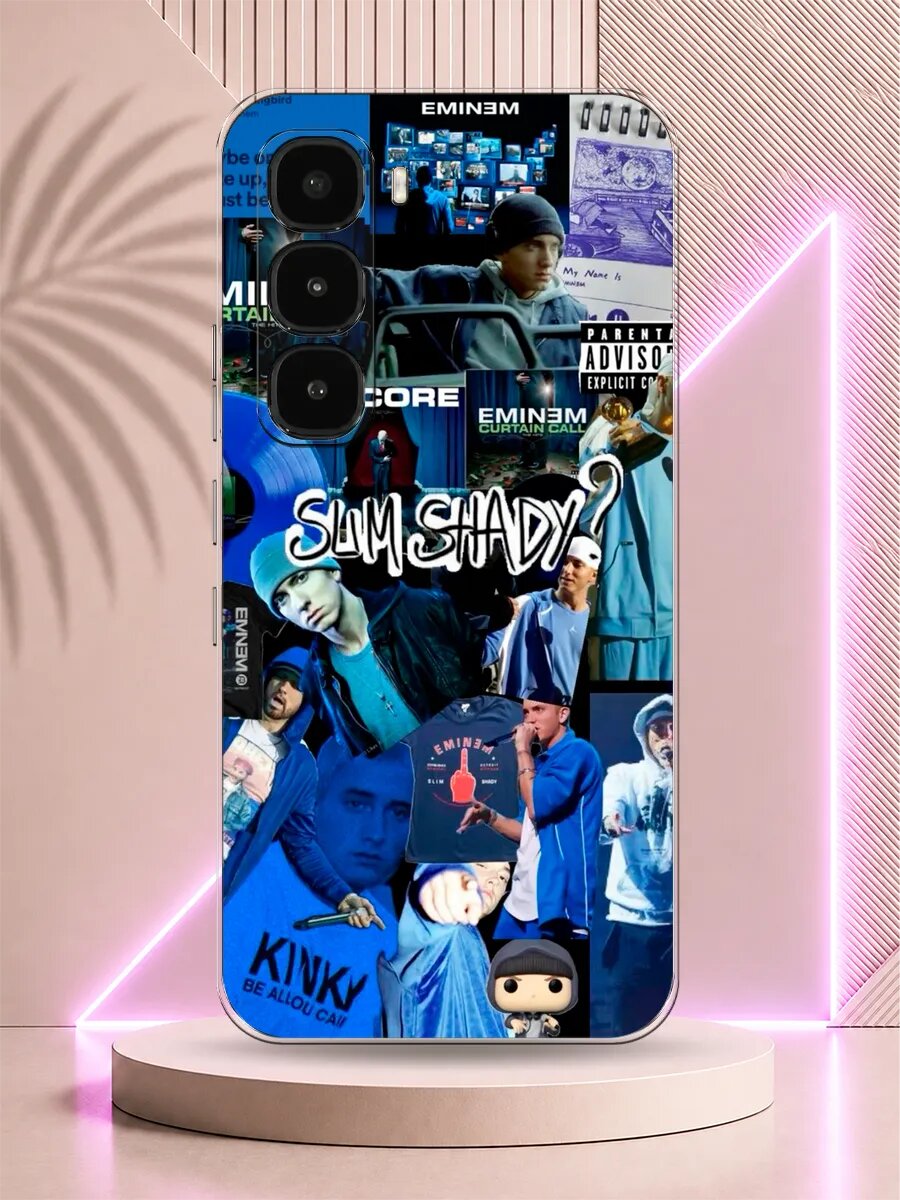 Чехол на Infinix Hot 60 Pro Эминем