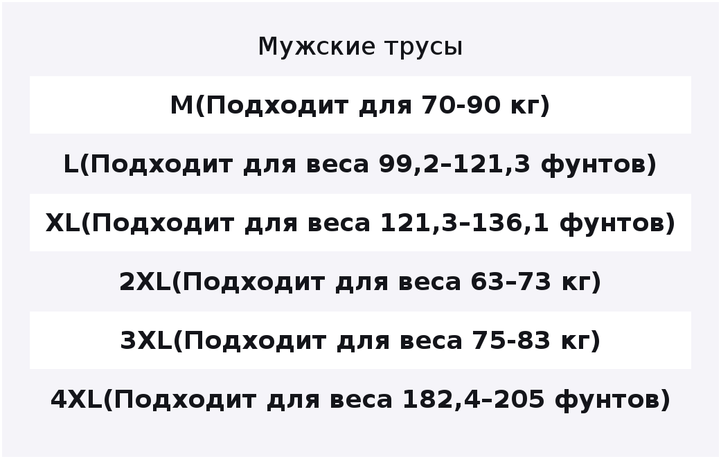 Трусы MiiOW, размер M (Подходит для 70-90 Цзинь) — фото 1