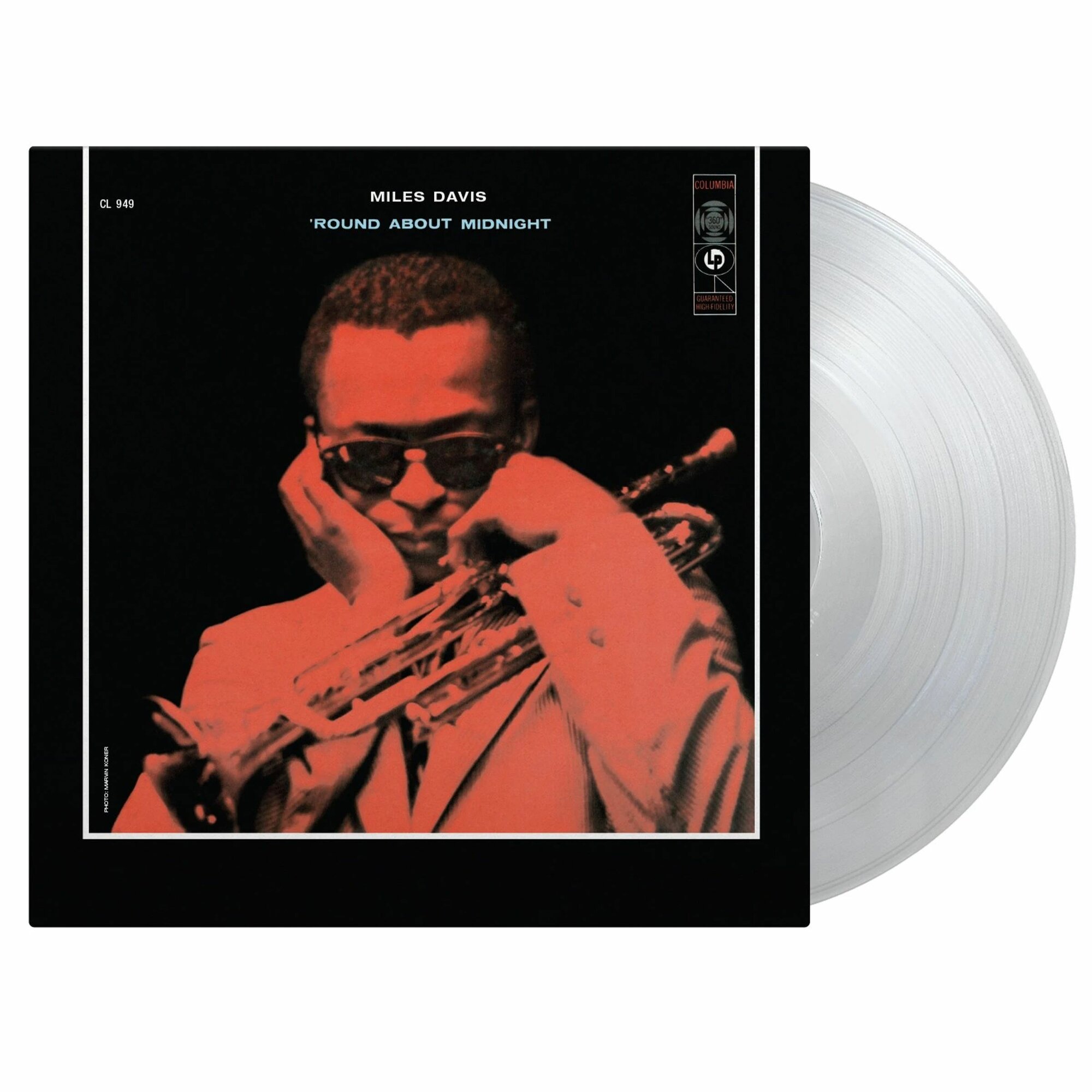 Виниловая пластинка Miles Davis - Round About Midnight (LP Кристально-прозрачный винил) 2026, Crystal Clear, Limited Edition