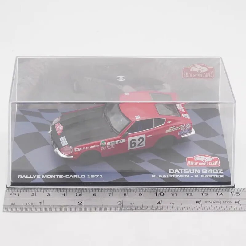 WELLY IXO Diecast 1:43 Datsun 240Z WRC 1971