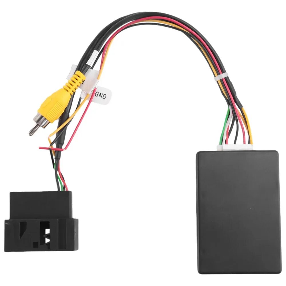 (T B A J) Преобразователь сигнала RGB в () AV CVBS Блок декодера Адаптер совместим с заводской камеры заднего вида Golf 6 CC