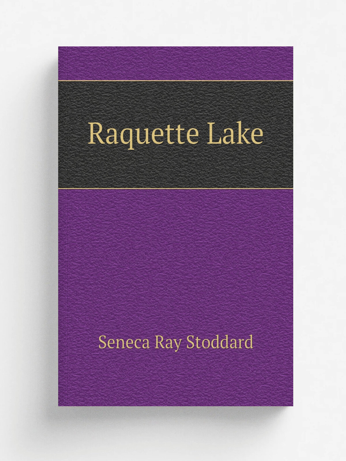 Raquette Lake | Seneca Ray Stoddard | 1889 | Troy, N.Y, Nims & Knight | Репринт