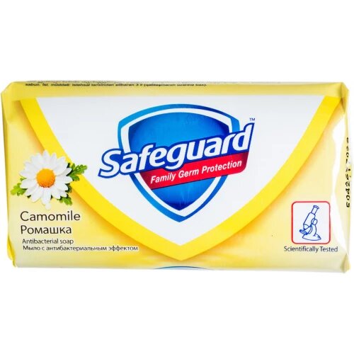 Safeguard Туалетное мыло Safeguard (Сейфгард) Ромашка, 90 г