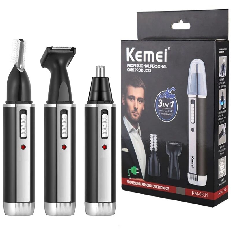 Электрический триммер Kemei 4-в-1 для мужчин KM-6631