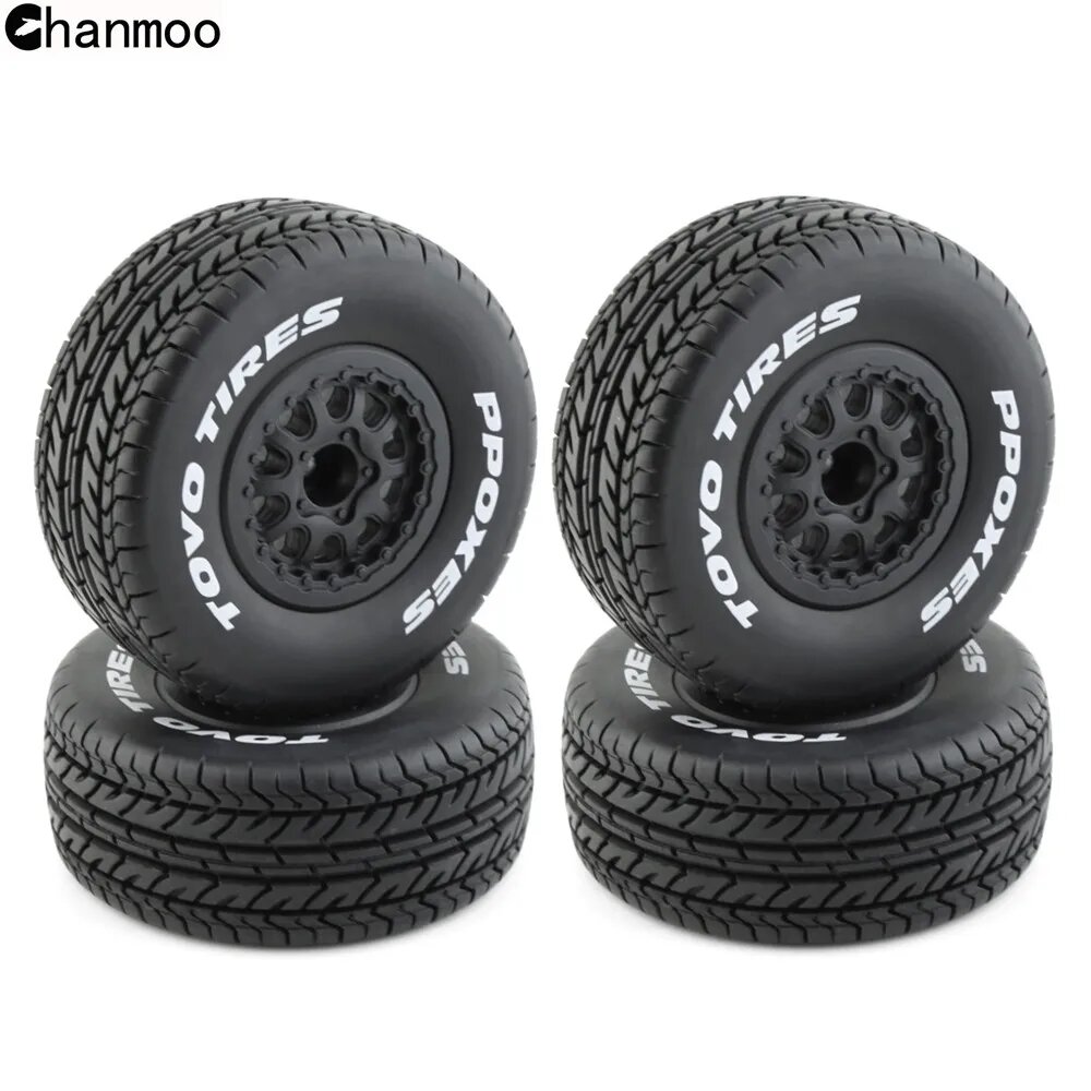 4шт RC шины Chanmoo 1:10, цвет: C
