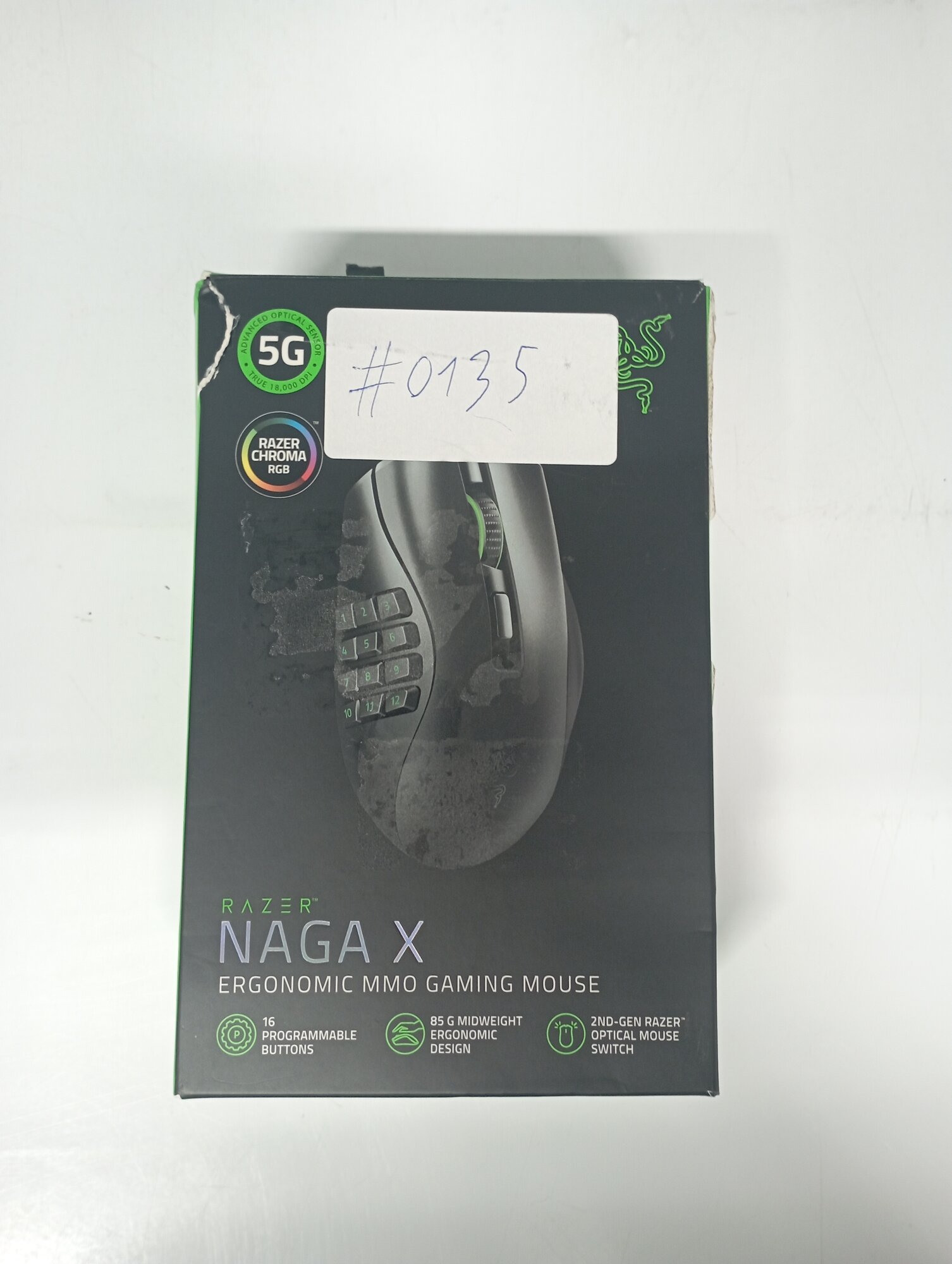 Мышь Razer Naga X, черный
