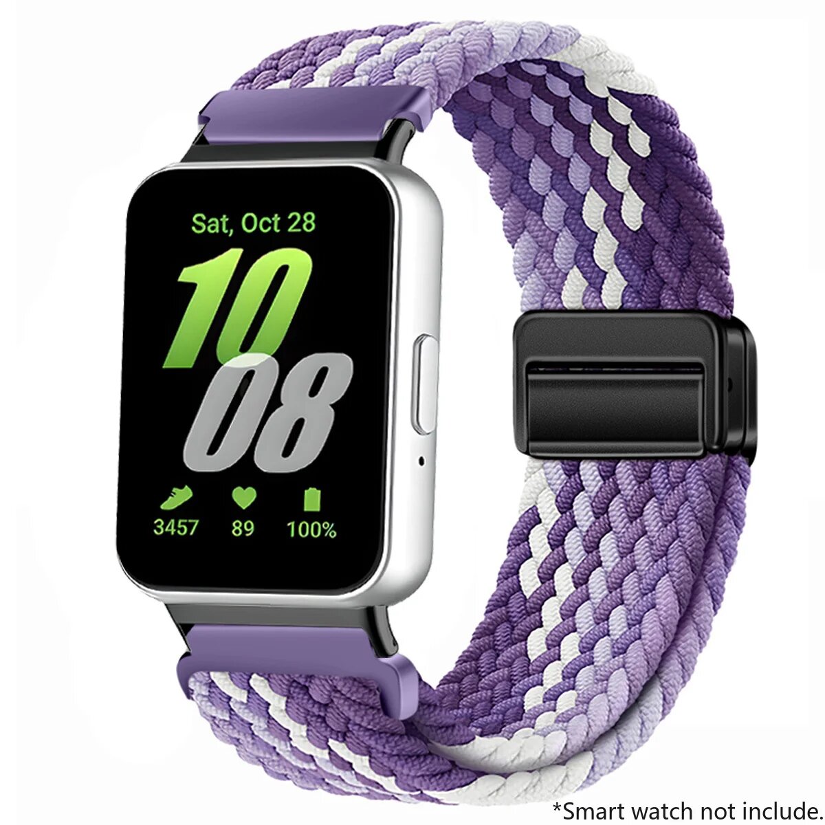 CAOWTAN Ремешок для Samsung Galaxy Fit3 Фиолетовый, BGradientPu