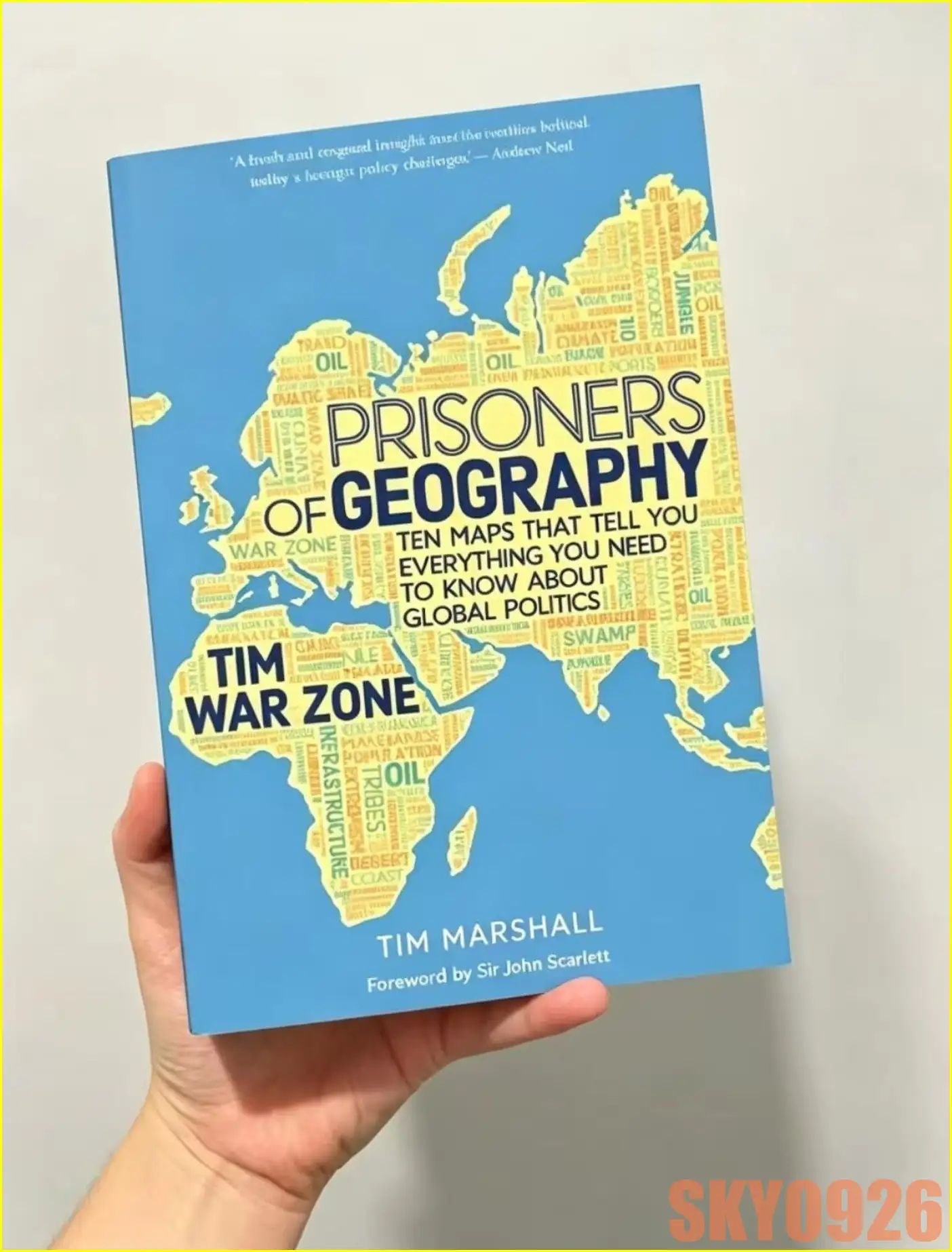 Prisoners of Geography by Tim Marshall Politics International Relations English Book