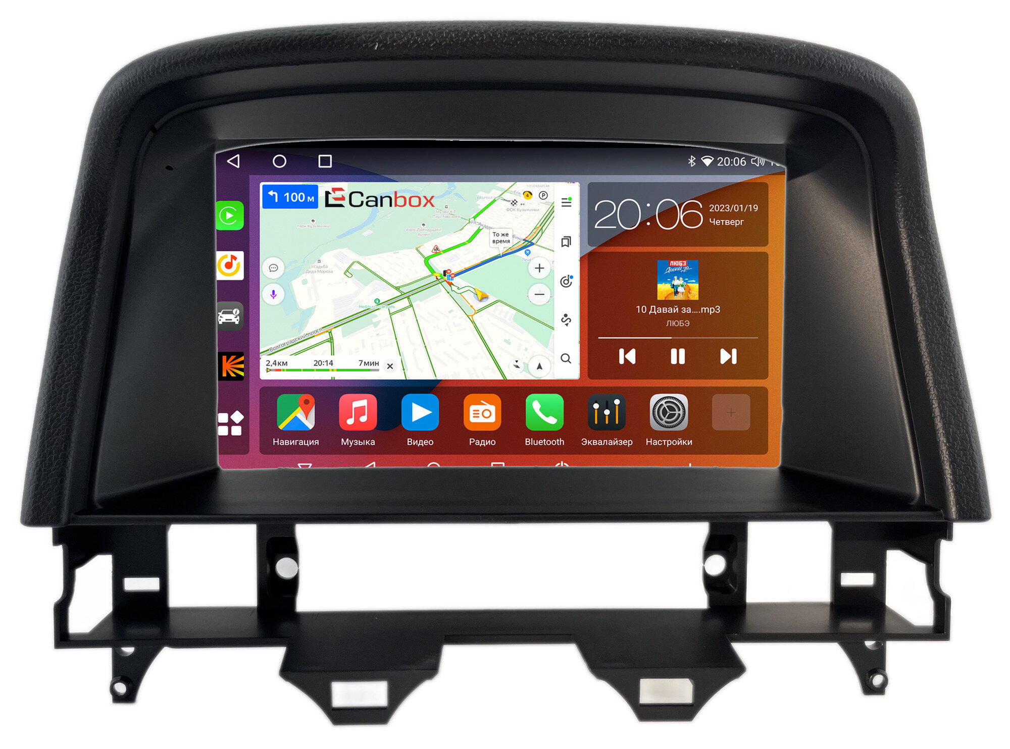 Штатная магнитола Canbox EVO 2K 5816-9-1658 для Mazda 6 (GG) , Atenza 2002-2008 на Android 14 (4G-SIM, 8/256, DSP, QLed, AI, 360)