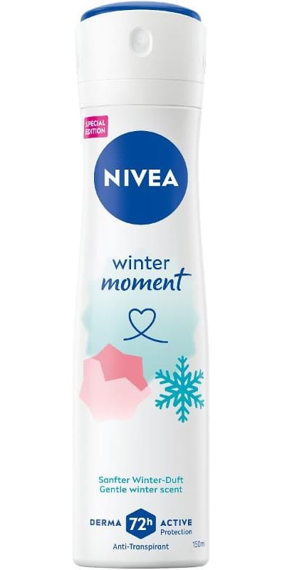 Дезодорант Nivea Winter Moment, антиперспирант-спрей 150 мл